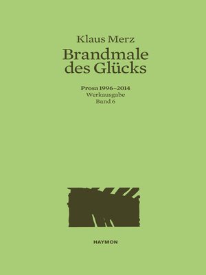 cover image of Brandmale des Glücks
